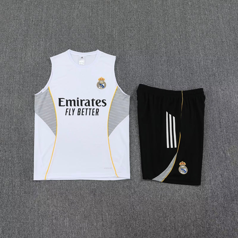 Real Madrid Mouwloos Trainingsset 25/26