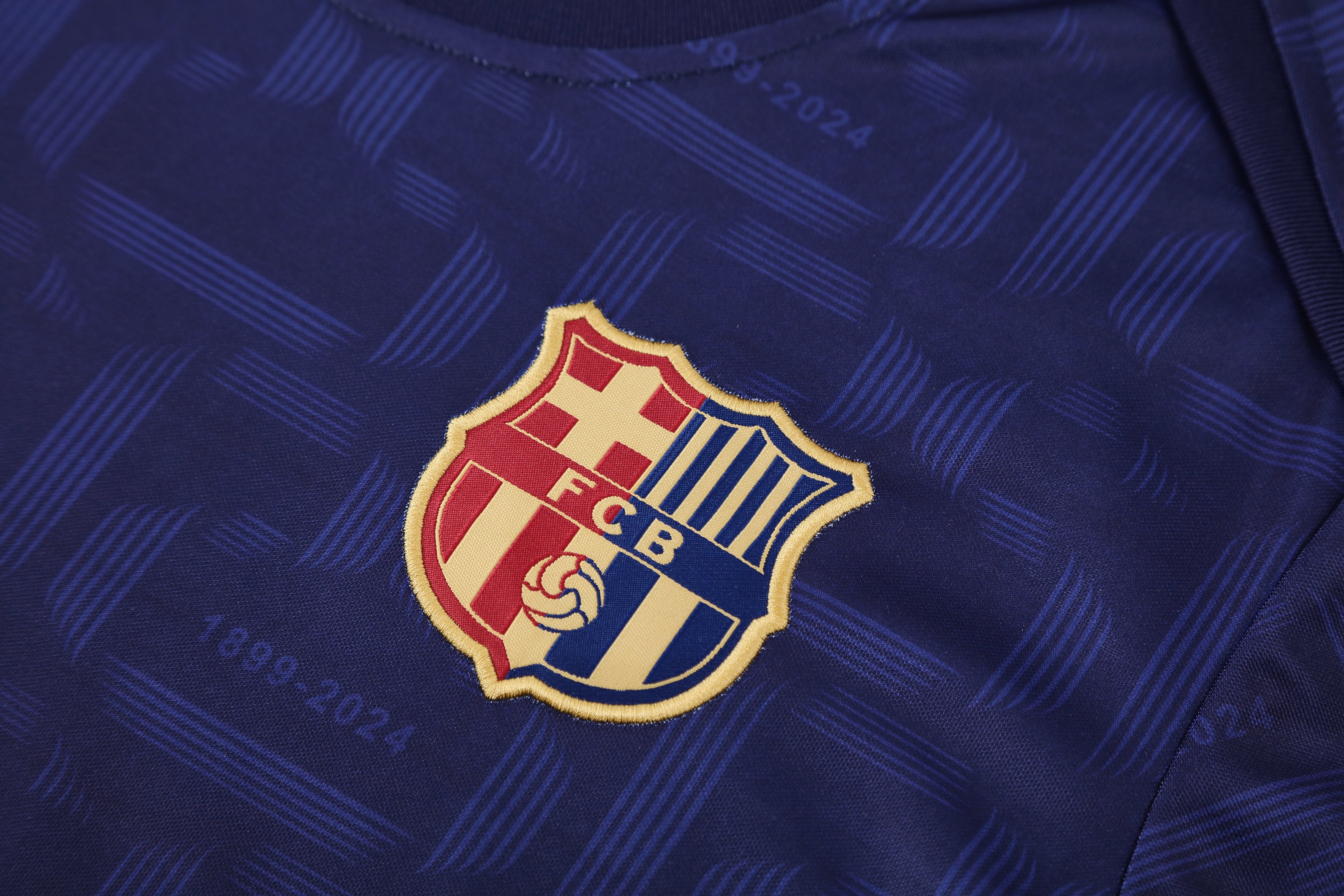 Barcelona Mouwloos Trainingsset 25/26