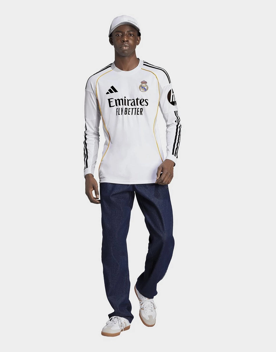 Real Madrid CF - Thuisshirt 25/26 Longsleeve