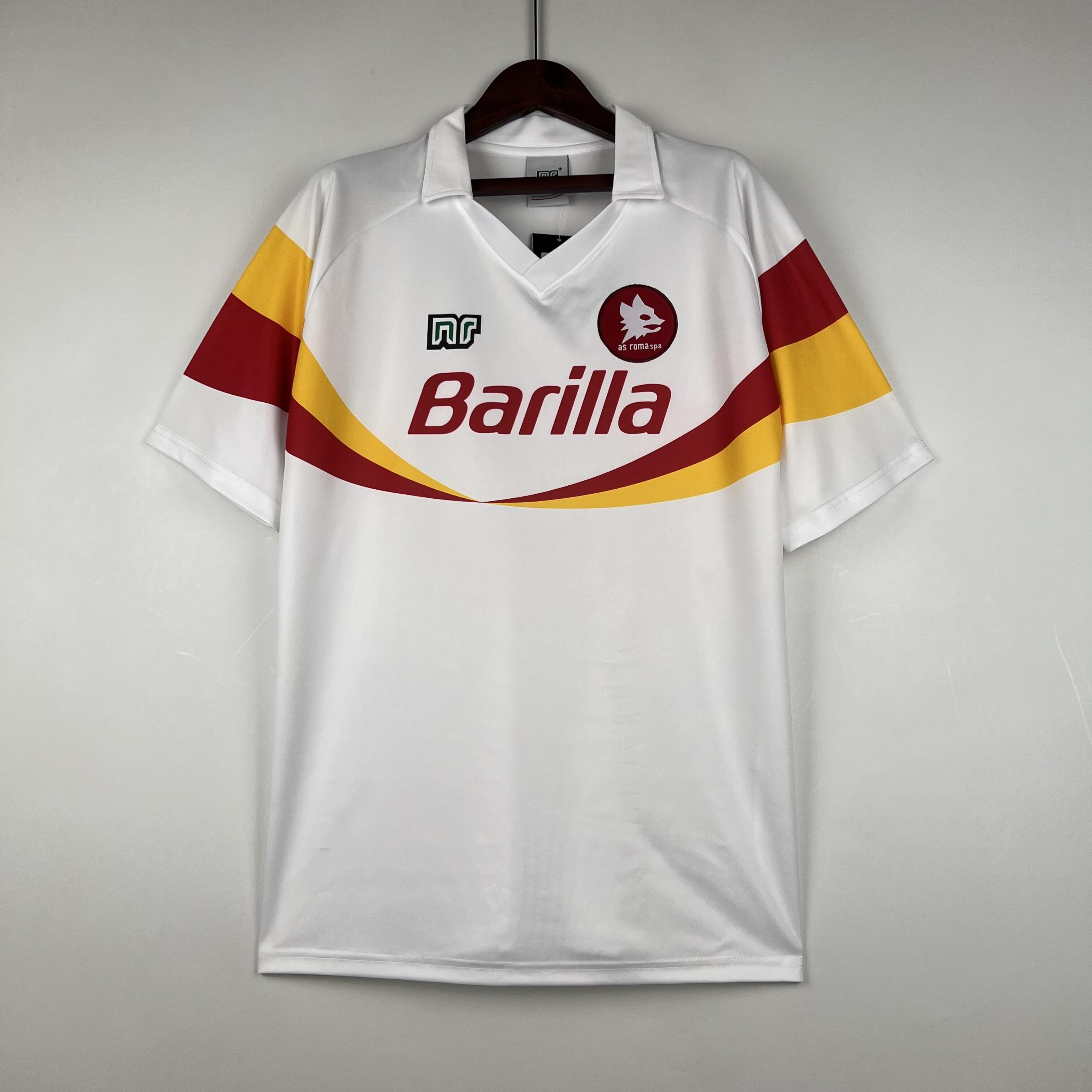 AS Roma Uit Shirt 90/91