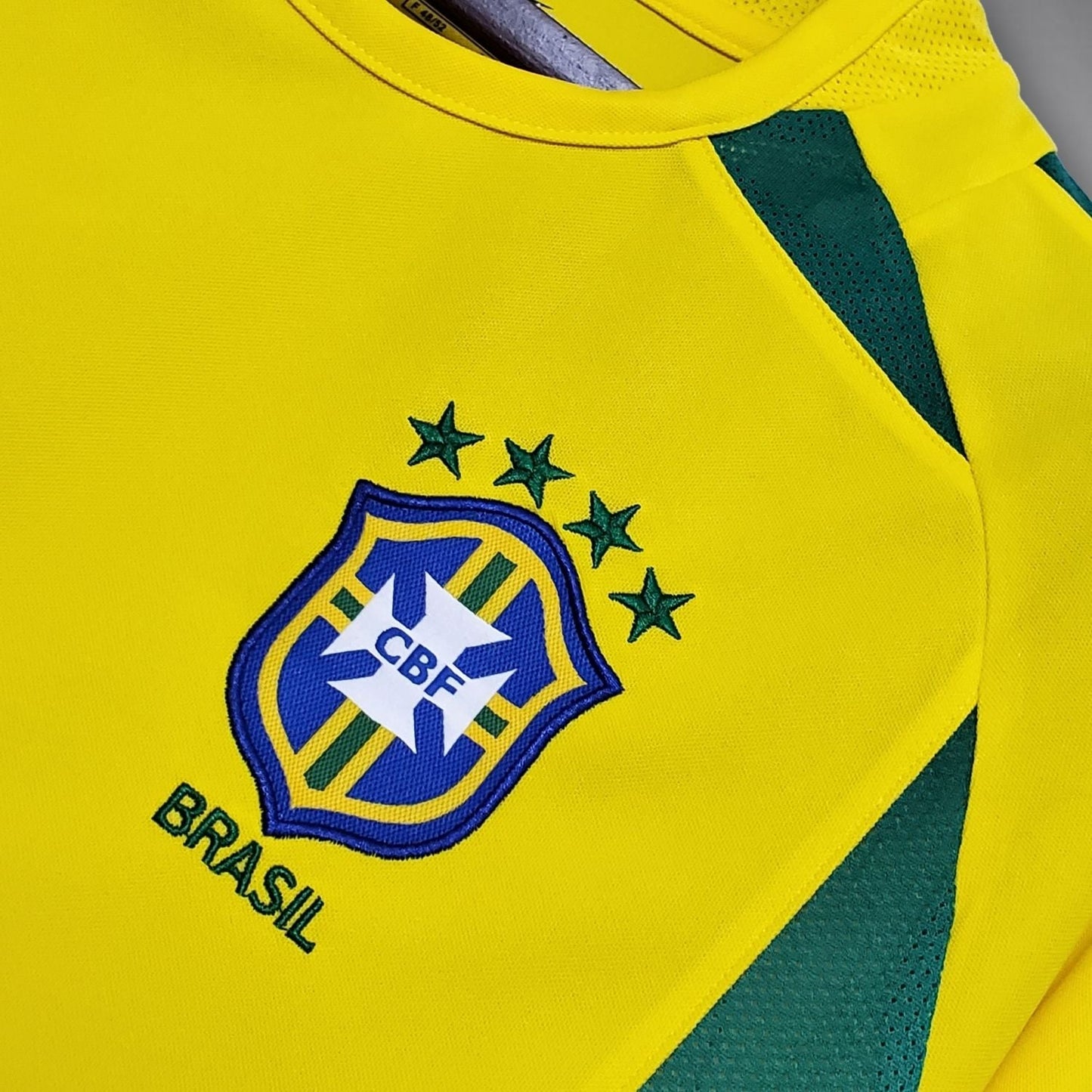 Brazilië - Retro Thuisshirt WK 2002
